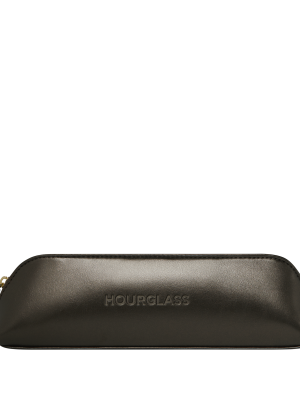 Vegan Leather Makeup Brush Bag